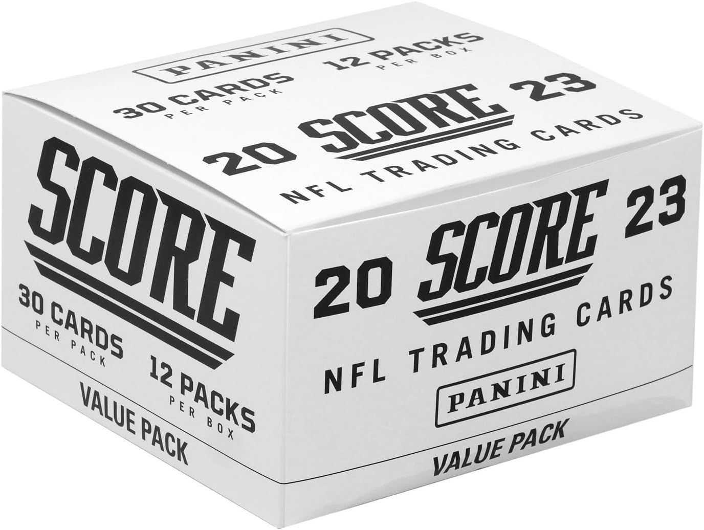 2023 Panini Score Football Jumbo Value 12-Pack Cello Box