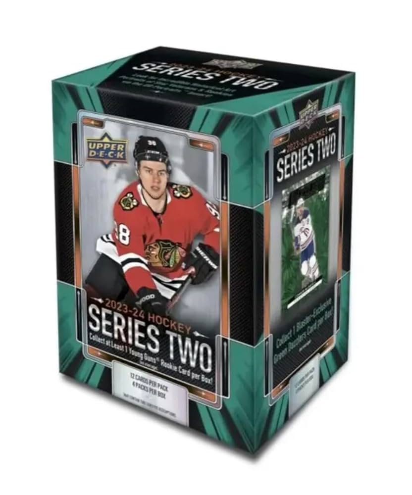 2023/24 Upper Deck Series 2 Hockey 4-Pack Blaster Box