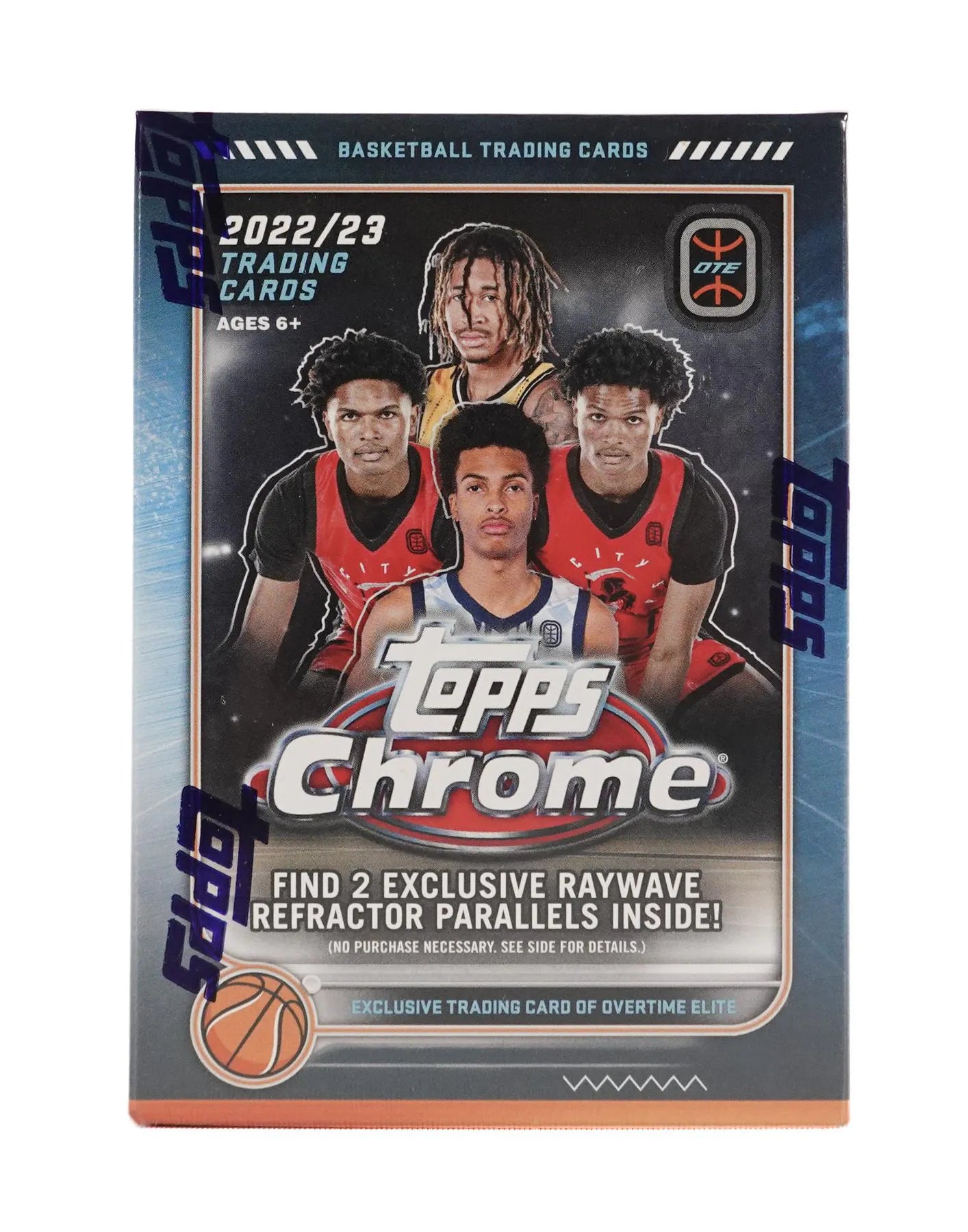 2022/23 Topps Chrome Overtime Elite Basketball 7-Pack Blaster Box