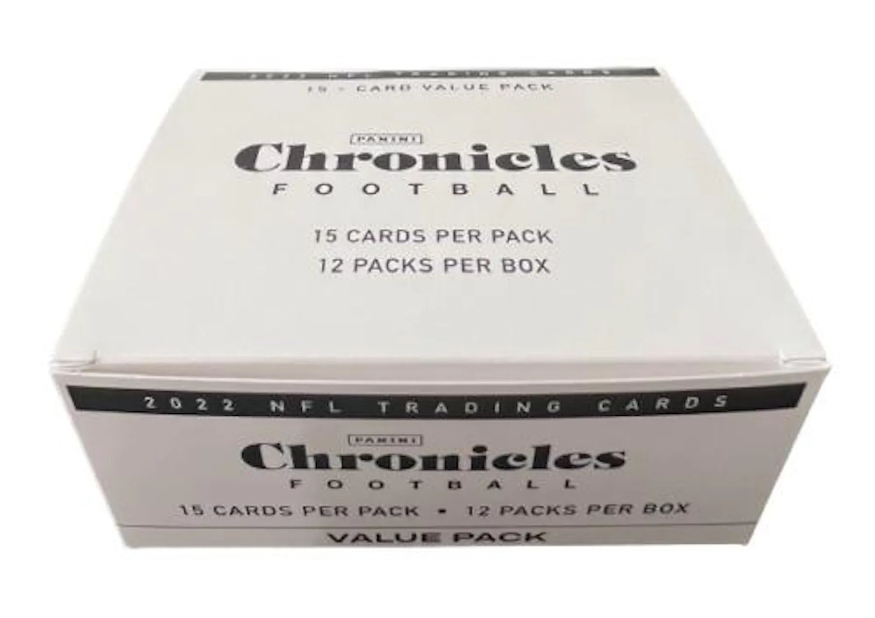 2022 Panini Chronicles Football Jumbo Value 12-Pack Cello Box